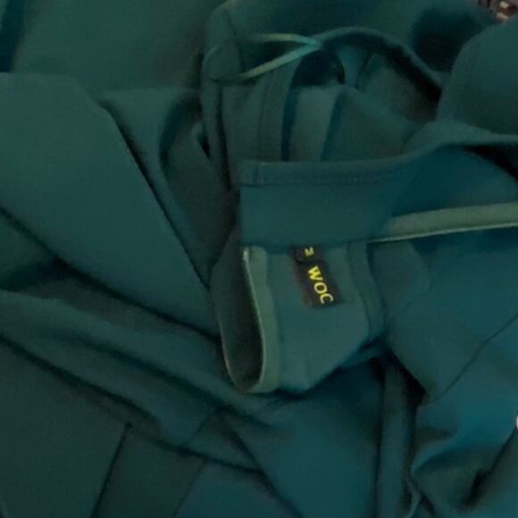 Woosea Hunter Green Evening Dress with Halter Neck M - Picture 6 of 6